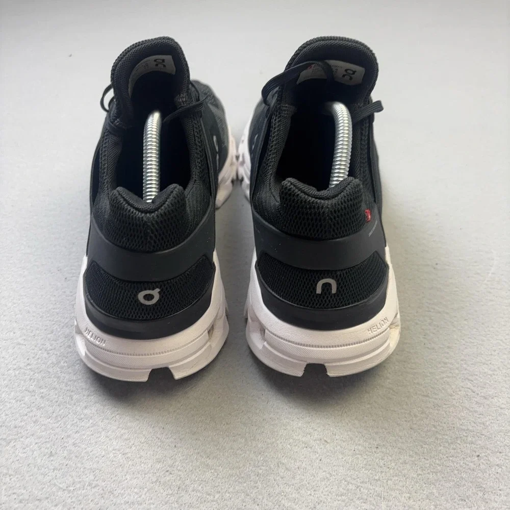 On Cloudswift Shoes Mens Size 11.5 Black Mesh Helion CloudTec Running Sneakers